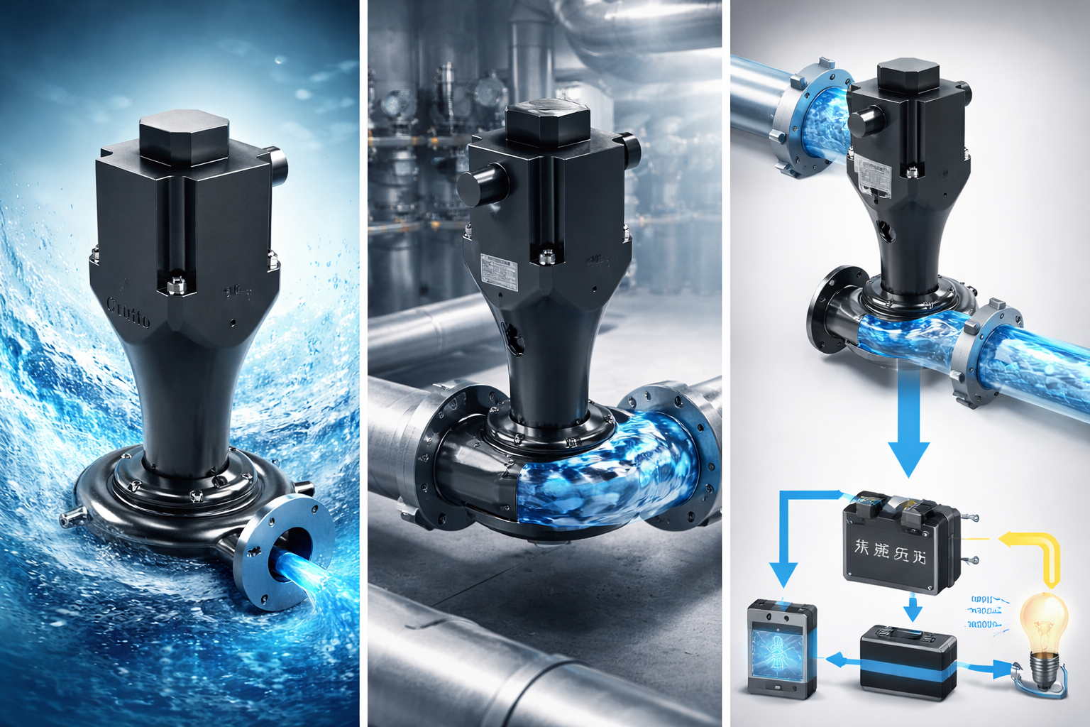 Crutto Model2.0 水力発電機